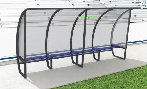 Băng ghế Ban huấn luyện, sức chứa 8 người